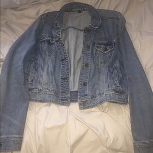 American Eagle Crop Jean Jacket